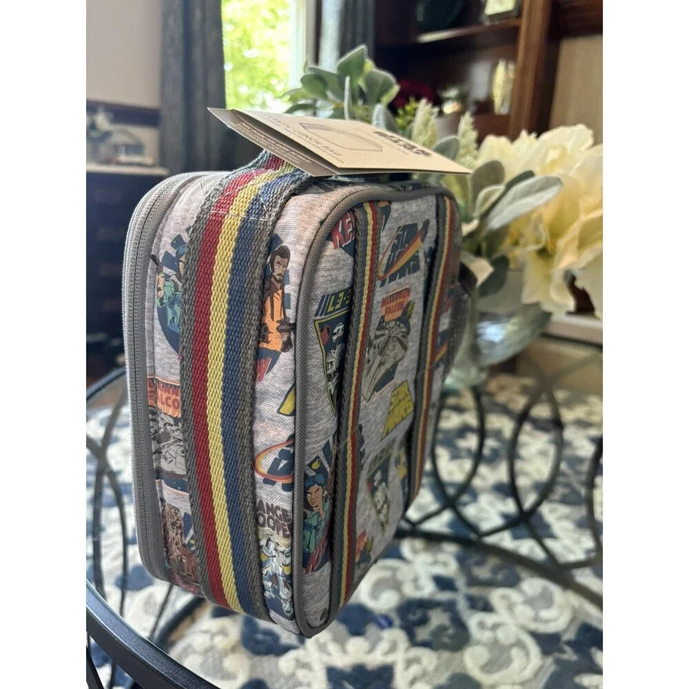 Pottery Barn School Disney Star Wars LUNCH BOX BAG SOLO travel boy Vader space -